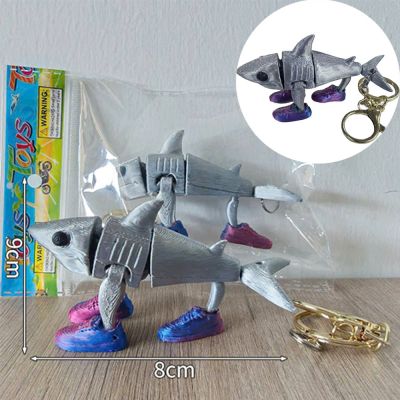 Móc khóa in 3d Đồ Chơi Tralalero Tralala Mô Hình quái vật brainrot Tung Tung Sahur