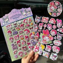 (2 Mảnh) Hình Dán Sticker 3D In Nổi Cho Bé Trai Bé Gái Mẫu Mới My Melody Hottrend