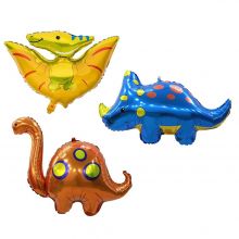 Bóng kiếng khủng long có cánh, Khủng long sừng, Khủng long sấm sét trang trí đồ chơi cho bé
