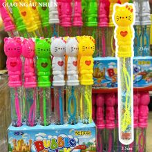 Đồ chơi 1 cây thổi bong bóng xà phòng hình Kitty dễ thương Qùa tặng đáng yêu cho bé vui chơi