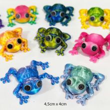 Đồ Chơi Mô Hình Động Vật - Động Vật In 3D Có Khớp Ếch Đẹp Làm Móc Khóa