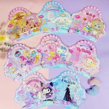 Đồ Chơi Túi Xách Sticker Mẫu Mới Nhiều Chủ Đề Makeup Thời Trang Elsa Capybara Kuromi Cinnamoroll Baby Three Sanrio
