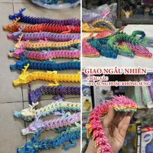 (60cm) Rồng Đồ Chơi 3D Cầm Tay Loại lớn Rồng Lửa Đồ Chơi Cho Bé Phụ Kiện Trang Trí Nhà Cửa Văn Phòng Xe Hơi