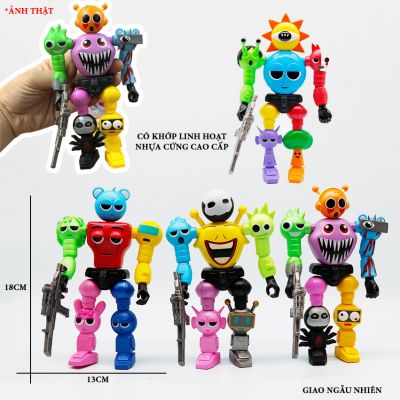 Đồ Chơi Mô Hình Kết Hợp Các Nhân Vật Sprunki Có Khớp Linh Hoạt Hottrend