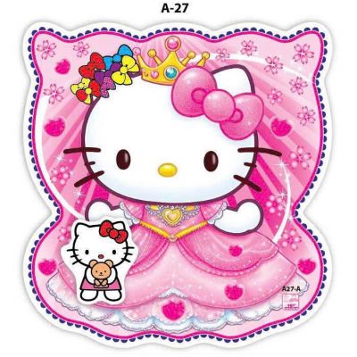 Lồng Đèn Trung Thu 4D Dùng Pin Có Đèn Có Nhạc Thiếu Nhi Kitty m2 2 Mặt