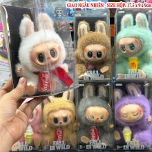 HỘP MÙ MÓC KHOÁ LABUBU COCA-COLA - The face vinyl plush pendant blindbox