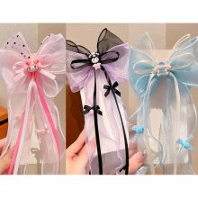Kẹp tóc Kuromi Sanrio Cinnamoroll Kitty Tua Rua - Kẹp tóc cho bé gái