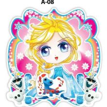 Lồng Đèn Trung Thu 4D Dùng Pin Có Đèn Có Nhạc Thiếu Nhi Elsa chibi 2 Mặt