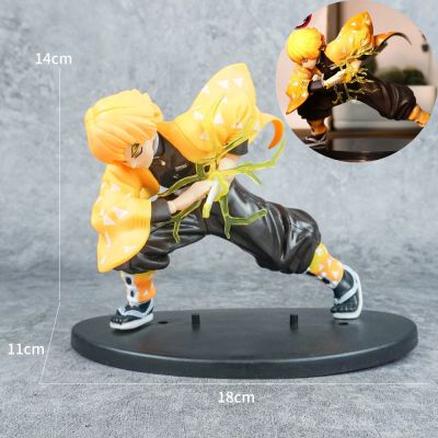 Mô hình Kimetsu No Yaiba figure Demon Slayer Zenitsu Sấm Sét Thanh Gươm Diệt Quỷ size lớn