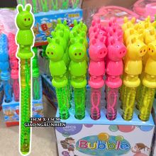 Đồ chơi 1 cây thổi bong bóng xà phòng hình Peppa dễ thương Qùa tặng đáng yêu cho bé vui chơi