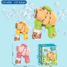 Máy bắn bong bóng Capybara máy tạo bong bóng xà phòng tự động siêu mạnh Đồ chơi cho trẻ em