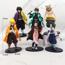 Mô hình Kimetsu No Yaiba figure Demon Slayer Tanjiro Nezuko Zenitsu Inosuke Thanh Gươm Diệt Quỷ