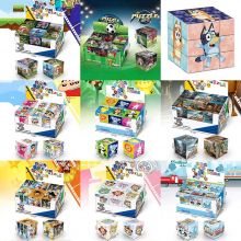 Rubic, đồ chơi trí tuệ rubik Shin Cậu bé bút chì hoạt hình giúp kích thích tư duy phán đoán cho trẻ