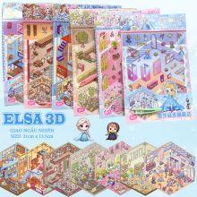 Màu sắc Ngẫu nhiên Elsa 3d