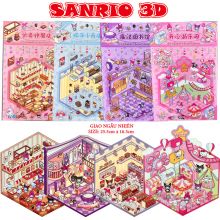 Màu sắc Ngẫu nhiên Sanrio 3d
