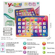 Đồ Chơi Giáo Dục Sớm - Máy Tính Bảng 7 Inch Nhỏ Gọn Cho Bé Học Tiếng Anh