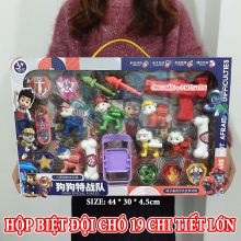Đồ chơi hộp biệt đội chó cứu hộ Pawpatrol cho bé