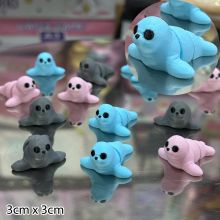 Đồ Chơi Mô Hình Động Vật - Động Vật In 3D Có Khớp Hải Cẩu Đẹp Làm Móc Khóa