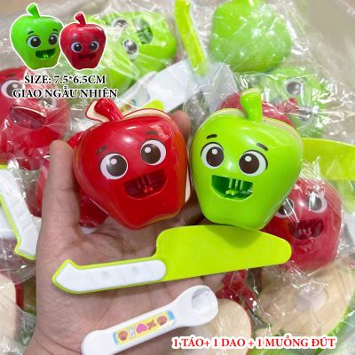 Đồ Chơi Nấu Ăn Mô Phỏng Trái Táo Xanh Đỏ Đáng yêu Đồ Chơi Nhà Bếp Cho Bé Gái