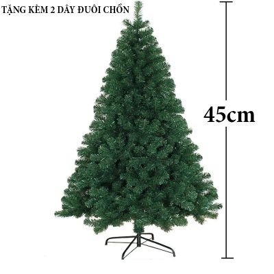 45cm/60cm Cây Thông Noel Phụ Kiện Trang Trí Giáng Sinh Cao Cấp Tán Dày Chắc Chắn Rẻ Chất Lượng