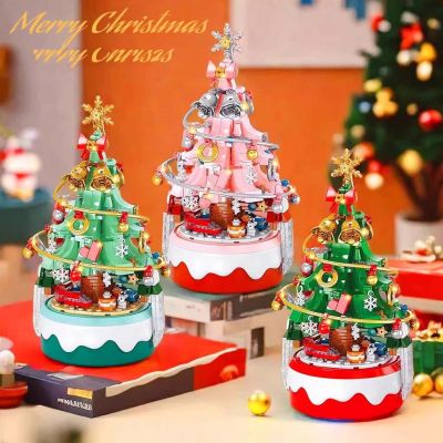 [Có Hộp] Mô Hình Đồ Chơi Lắp Ráp Noel Giáng Sinh, Mô Hình Lắp Ghép Cây Thông Noel Xếp Hình Cây Thông Quà Tặng Giáng Sinh
