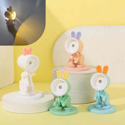 Đèn Pin Hình Con thỏ Mini Siêu Sáng Tiện Lợi Cho Bé Đi Du Lịch Dã Ngoại
