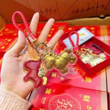 Full Set Móc Treo Charm Ngựa Mạ Vàng Sang Trọng Kèm Thẻ Chứng Nhận, Quà Tặng Năm Mới 2026 Ý Nghĩa