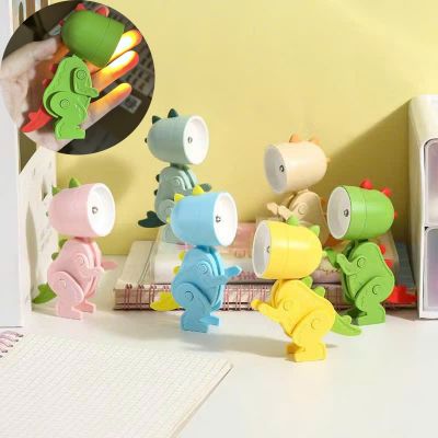 Đèn Pin Hình Con Khủng long Mini Siêu Sáng Tiện Lợi Cho Bé Đi Du Lịch Dã Ngoại