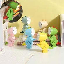 Đèn Pin Hình Con Khủng long Mini Siêu Sáng Tiện Lợi Cho Bé Đi Du Lịch Dã Ngoại