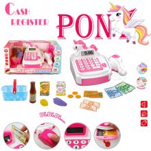 Đồ Chơi Máy Tính Tiền Siêu Thị Pony Kết Hợp Máy Tính Số Học Cho Bé Học Toán Đồ Chơi Bán Hàng