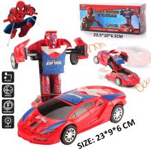 Đồ chơi Robot Siêu Nhân Biến Hình Xe Lamborghini 9904-2 Di chuyển né vật cản có đèn có nhạc Siêu nhân robot Đồ chơi cho