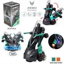 Đồ chơi Robot Siêu Nhân Cảnh Sát Lái Xe Policeman 163A Di chuyển né vật cản có đèn có nhạc Siêu nhân robot Đồ chơi cho b