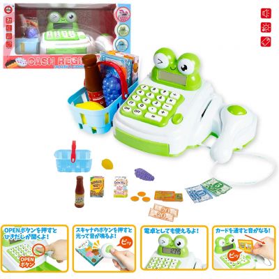 Đồ Chơi Máy Tính Tiền Siêu Thị Ếch Xanh Kết Hợp Máy Tính Số Học Cho Bé Học Toán Đồ Chơi Bán Hàng