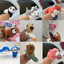 Đồ chơi móc khóa gấu bông ôm tay nhiều mẫu hình thú đáng yêu Gấu trúc Cáo cam Capybara đáng yêu