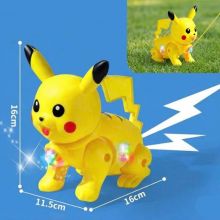 Đồ chơi pokemon pikachu dắt đi bộ bò tinh nghịch có nhạc và đèn