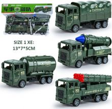 Đồ chơi túi 4 mô hình máy bay xe tăng lính quân sự chi tiết lớn YM-C11