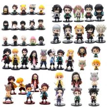 Mô hình thanh gươm diệt quỷ mini đủ mẫu Tanjiro Nezuko Zenitsu Inosuke Tomioka Shinobu Kimetsu No Yaiba