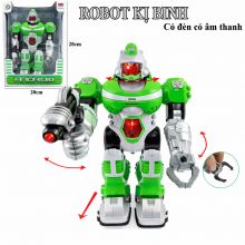 Robot chiến đấu di chuyển có đèn có nhạc 8803B