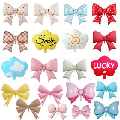 Bóng kiếng hình nơ mẫu mới tone màu nhẹ vintage gồm size to, size nhỏ