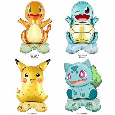 Bong bóng Pokemon có đế đứng được trang trí sinh nhật