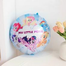 Bóng bay Hình Tròn Ngựa Pony Đáng Yêu Bóng Kiếng My Little Pony Trang Trí Sinh Nhật Cho Bé