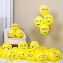 10 Bong Bóng In Hình Minion Vàng