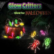 Đồ Chơi Mô Hình Côn Trùng Phát Sáng Nhiều Mẫu Nhện Chuột Gián Đồ Chơi Ma Quoái Halloween Dạ Quang