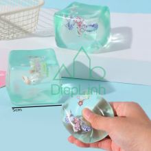 Đồ Chơi Mochi Khối Đá Charm Sinh Vật Biển Cute Bóp Mềm Mịn Giảm Stress