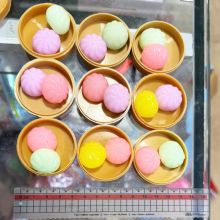 Đồ Chơi Set 2 Mochi Mini Bánh Bao Kèm Xửng Hấp Cute Bóp Mềm Mịn Giảm Stress