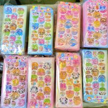 Sticker Hình Dán 3D Nổi Bánh Donut Lấp Lánh Cute Decor Trang Trí Sổ Tay