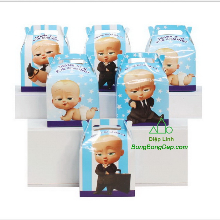 Set trang tri sinh nhat boss baby