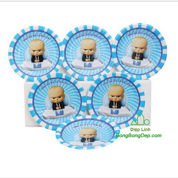 Set trang tri sinh nhat boss baby