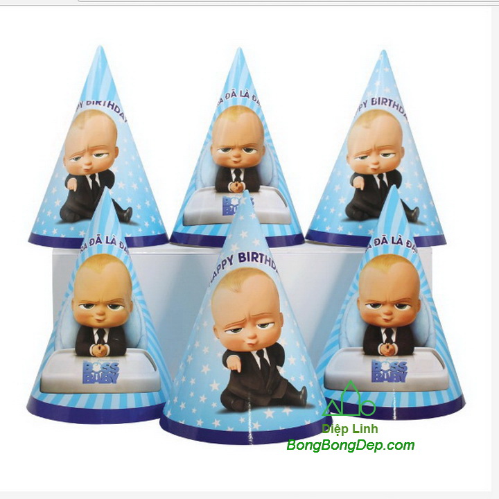 Set trang tri sinh nhat boss baby