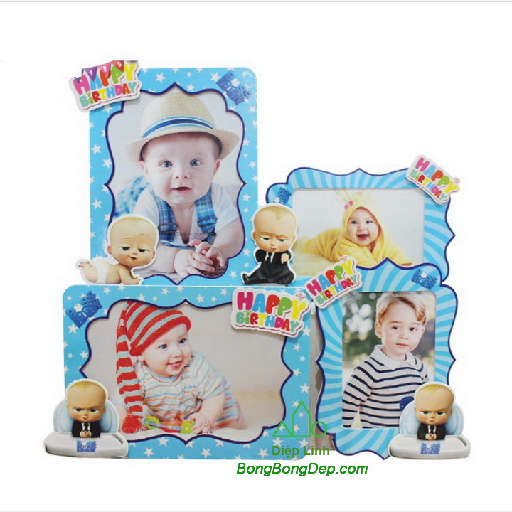 Set trang tri sinh nhat boss baby